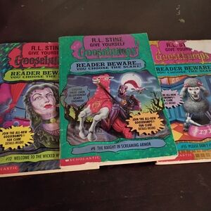 Goosebumps The Knight in Screaming Armor - Green Cover